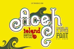 Aceh Island: A Tropical-Inspired Display Font for Editorial Elegance