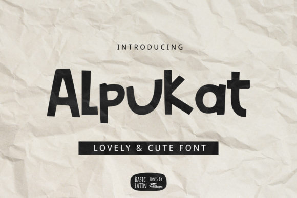 Alpukat: A Display Font That Brings Personality to Editorial Design