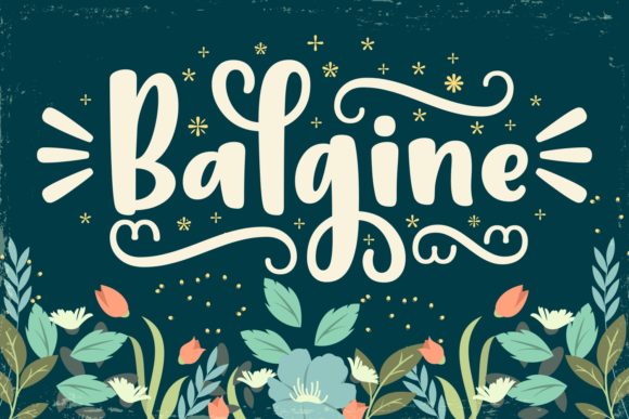 Balgine: A Modern Display Font for Impactful Web Design