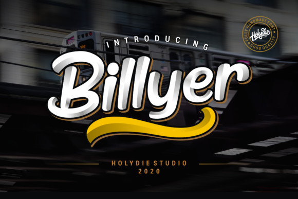Billyer: A Bold Display Font for Creative Web Designers
