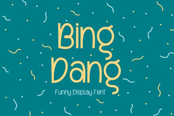 Bing Dang: A Bold Display Font with Personality