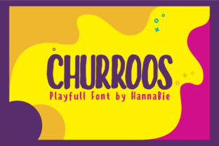 Churros: A Playful Display Font That Brings Handmade Designs to Life