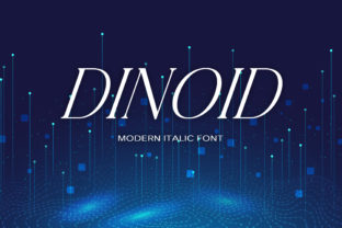 Dinoid: A Clean Display Font for Modern Branding Projects