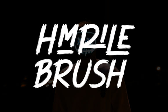 Hmrile Brush: A Fresh Display Font for Editorial Design and Digital Publishing