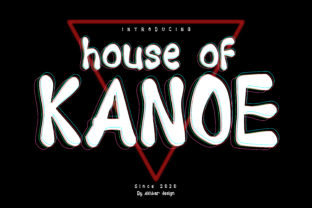 House of Kanoe: A Friendly Display Font for Modern Editorial Design