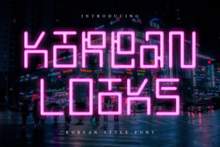 Korean Looks: A Display Font for Bold Brand Campaigns