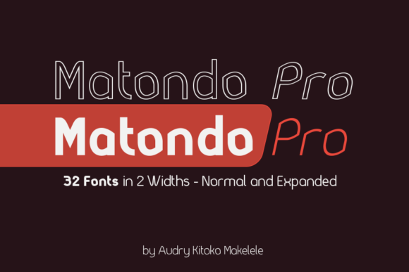 Matondo Pro: Elevating Editorial Design with a Bold Display Font