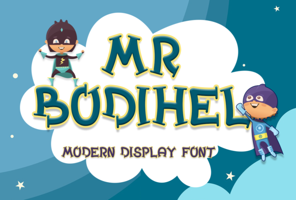 Mr. Bodihel: A Bold Display Font for Modern Branding Projects