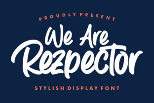 Rezpector: A Bold Display Font with Editorial Charm
