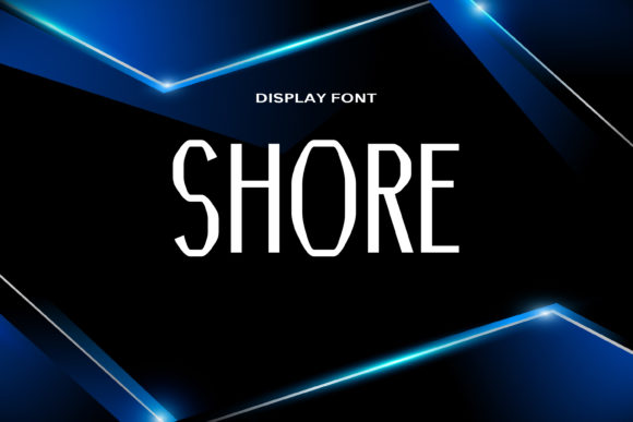 Shore: A Modern Display Font That Elevates Campaign Visuals