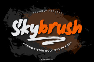 Skybrush: A Bold Display Font for Editorial Design and Digital Publishing