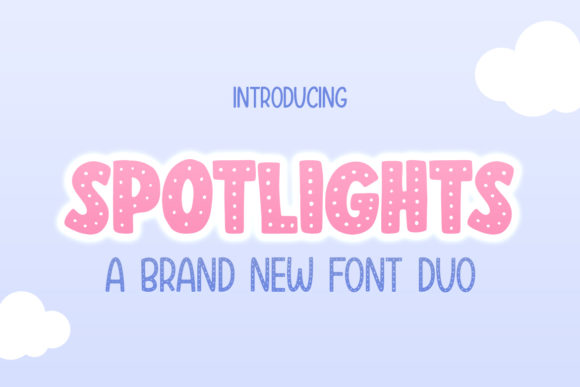 Spotlights: A Clean Display Font for Modern Editorial Design