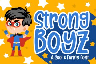 Strong Boyz: A Playful Display Font That Boosts Brand Recognition