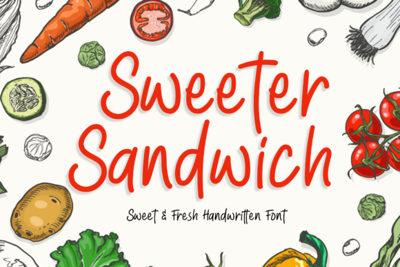 Sweeter Sandwich: A Playful Handwritten Font for Modern Web Design