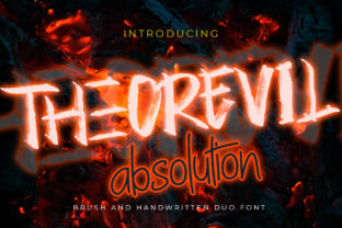 Theorevil Absolution: A Bold Display Font for Modern Web Design Projects